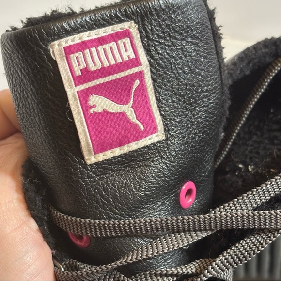 *Rare* Puma women’s black lace up duck running boot in size 40 - Picture 8 of 12